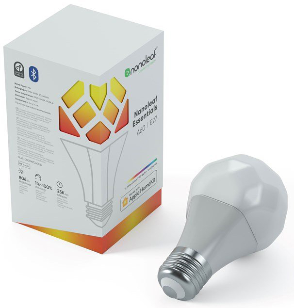 

Умная лампа Nanoleaf Essentials E27 9W (NL45-0800WT240E27)