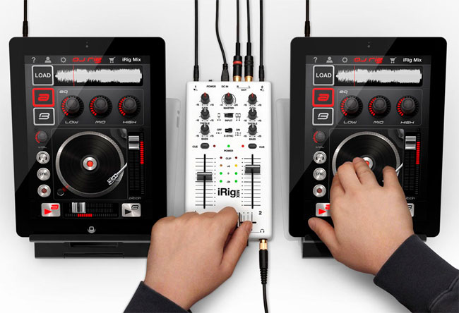 IK Multimedia iRig Mix - мобильный микшер для iPhone/iPod/iPad купить в интернет-магазине icover