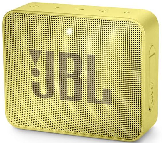 Портативная акустика JBL Go 2 (Lemonade Yellow) купить в интернет-магазине icover