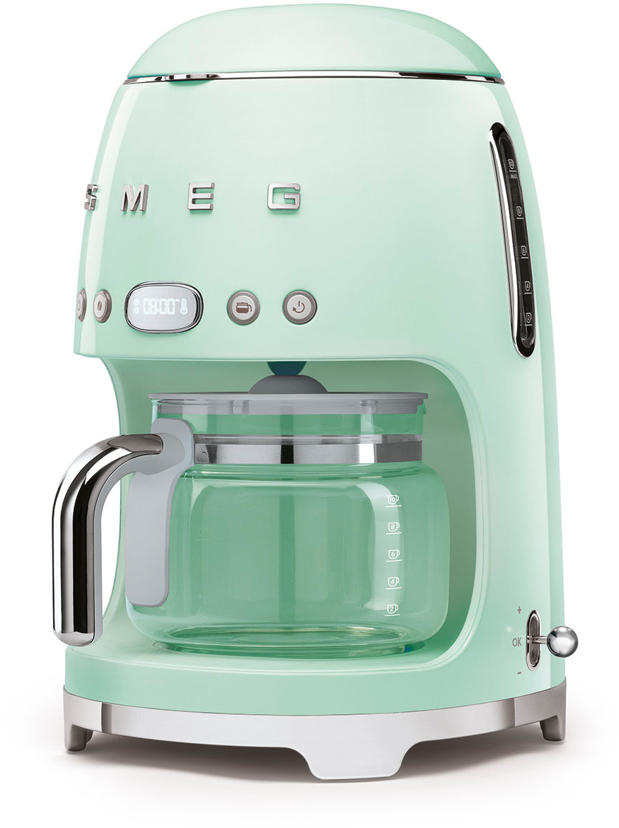 

Капельная кофемашина Smeg DCF02PGEU (Pastel Green)