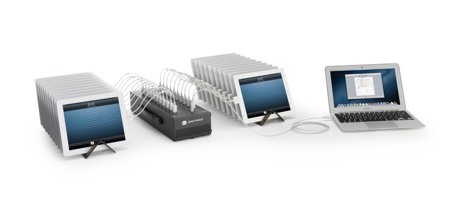 Bretford PowerSync D20 (Lightning) - док-станция для зарядки 20-ти iPad купить в интернет-магазине icover