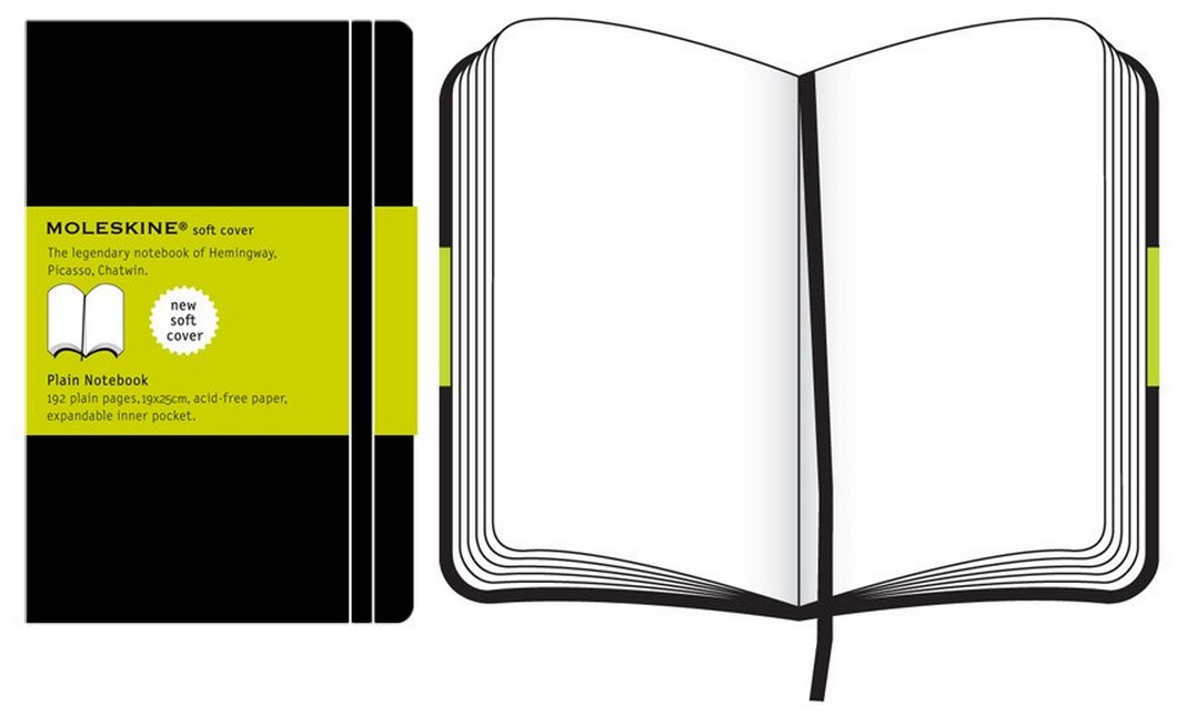 Блокнот Moleskine Classic Soft Pocket 90x140, 96 листов 385247(QP613) купить в интернет-магазине icover