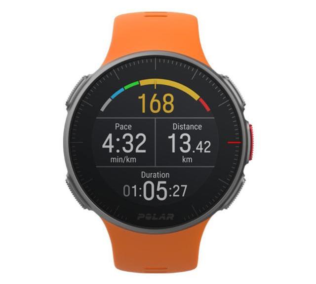 Мультиспортивные часы Polar Vantage V 90070738 (Orange) купить в интернет-магазине icover