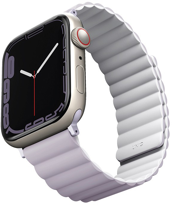 Ремешок Uniq Revix (41MM-REVLILWHT) для Apple Watch 41 / 40 / 38 mm (Lilac/White) купить в интернет-магазине icover