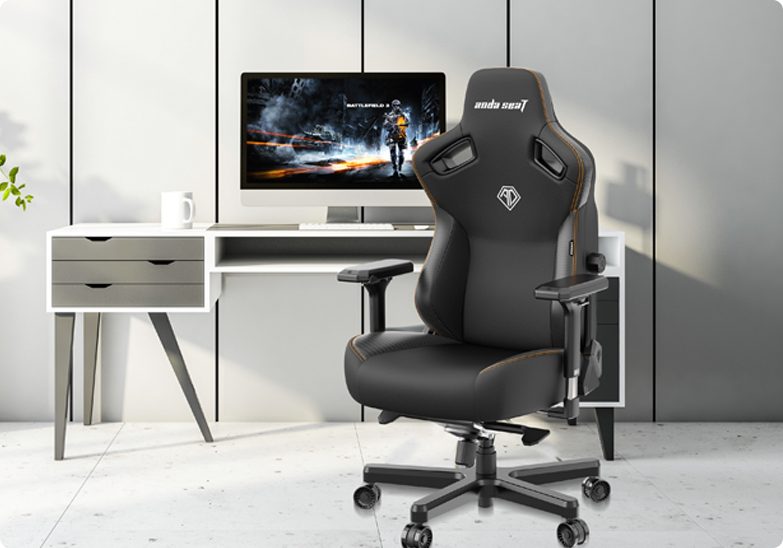 Игровое кресло AndaSeat Kaiser 3 L (Black) купить в интернет-магазине icover