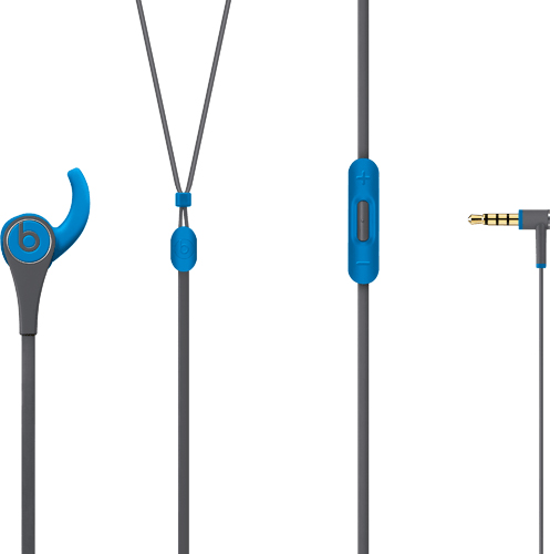 Beats Tour 2.0 Active Collection (MKPU2ZE/A) - проводные наушники (Flash Blue) купить в интернет-магазине icover