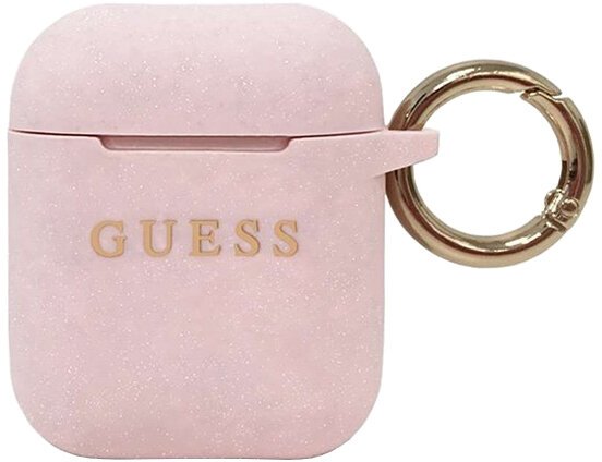 

Чехол Guess CG Mobile (GUACCSILGLLP) для AirPods (Light Pink)