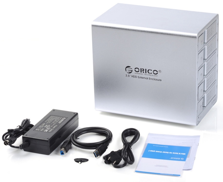 Контейнер Orico 9558U3 для HDD (Silver) купить в интернет-магазине icover