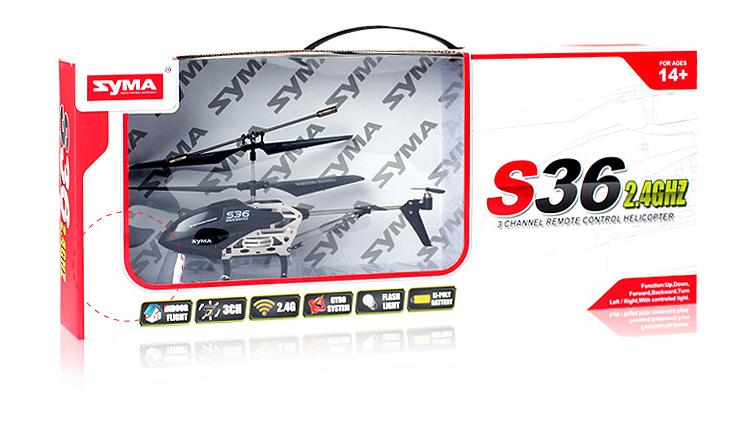 Syma S36 Space Shuttle 2.4GHz - радиоуправляемый вертолет (Black) купить в интернет-магазине icover