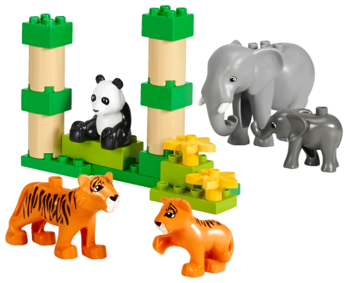 Классический конструктор Lego Education PreSchool Дикие животные 45012 (Multicolor) купить в интернет-магазине icover