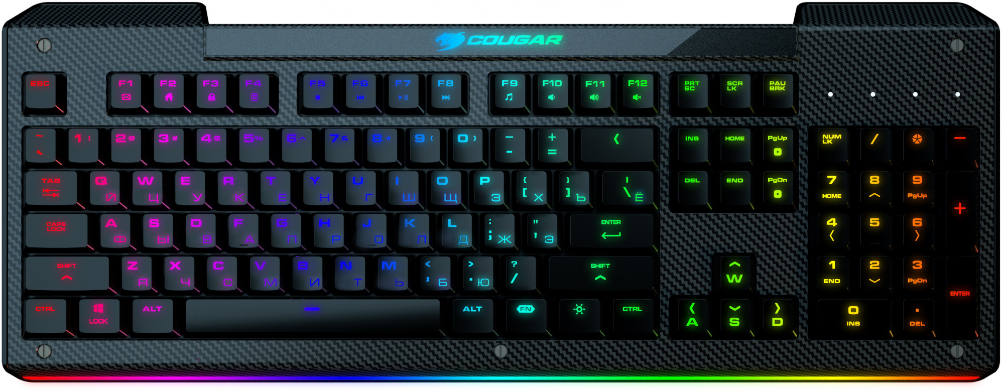 

Игровая клавиатура Cougar Aurora S (Black)