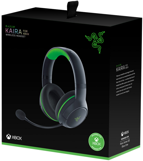 Игровая гарнитура Razer Kaira (RZ04-03480100-R3M1) для Xbox Series X/S (Black) купить в интернет-магазине icover