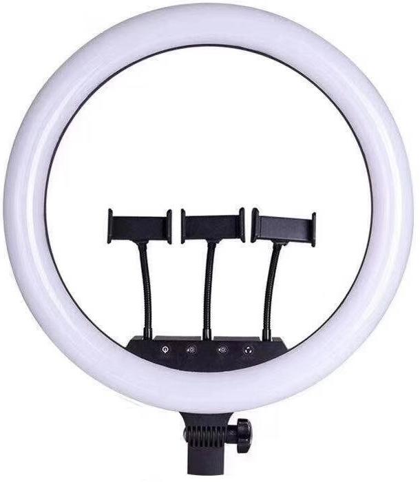 

Кольцевая светодиодная лампа Circle LED Lamp с 3-мя держателями 45 см (White)