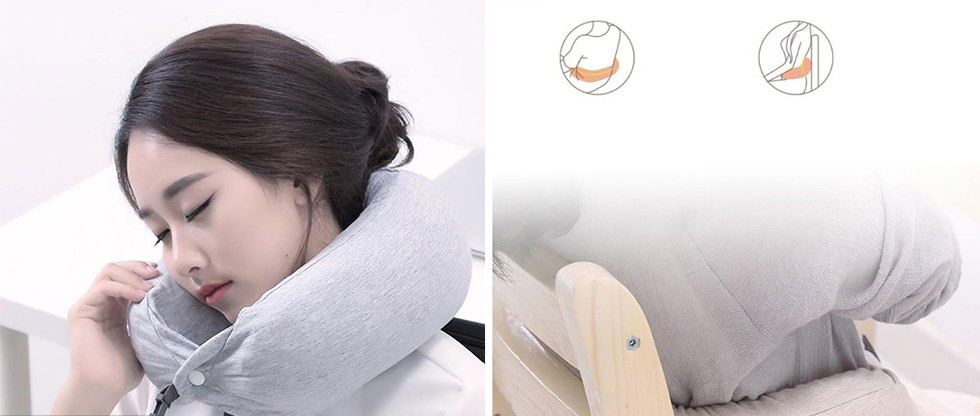Дорожная подушка-подголовник Xiaomi 8H U1 YAJ4003RT (Beige) купить в интернет-магазине icover