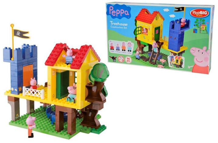 Конструктор PlayBIG Bloxx Peppa Pig Дом на дереве (57077) купить в интернет-магазине icover