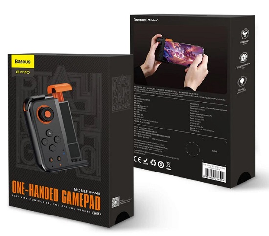 

Игровой контроллер Baseus GAMO GA05 Mobile Game One-Handed (GMGA05-01)