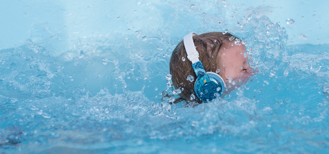 Детские Bluetooth-наушники с микрофоном BuddyPhones Wave (Unicorn) купить в интернет-магазине icover