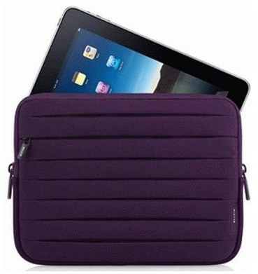 Belkin Pleated Sleeve (F8N277cw091) - чехол для iPad / iPad 2 (Perfect Plum) купить в интернет-магазине icover