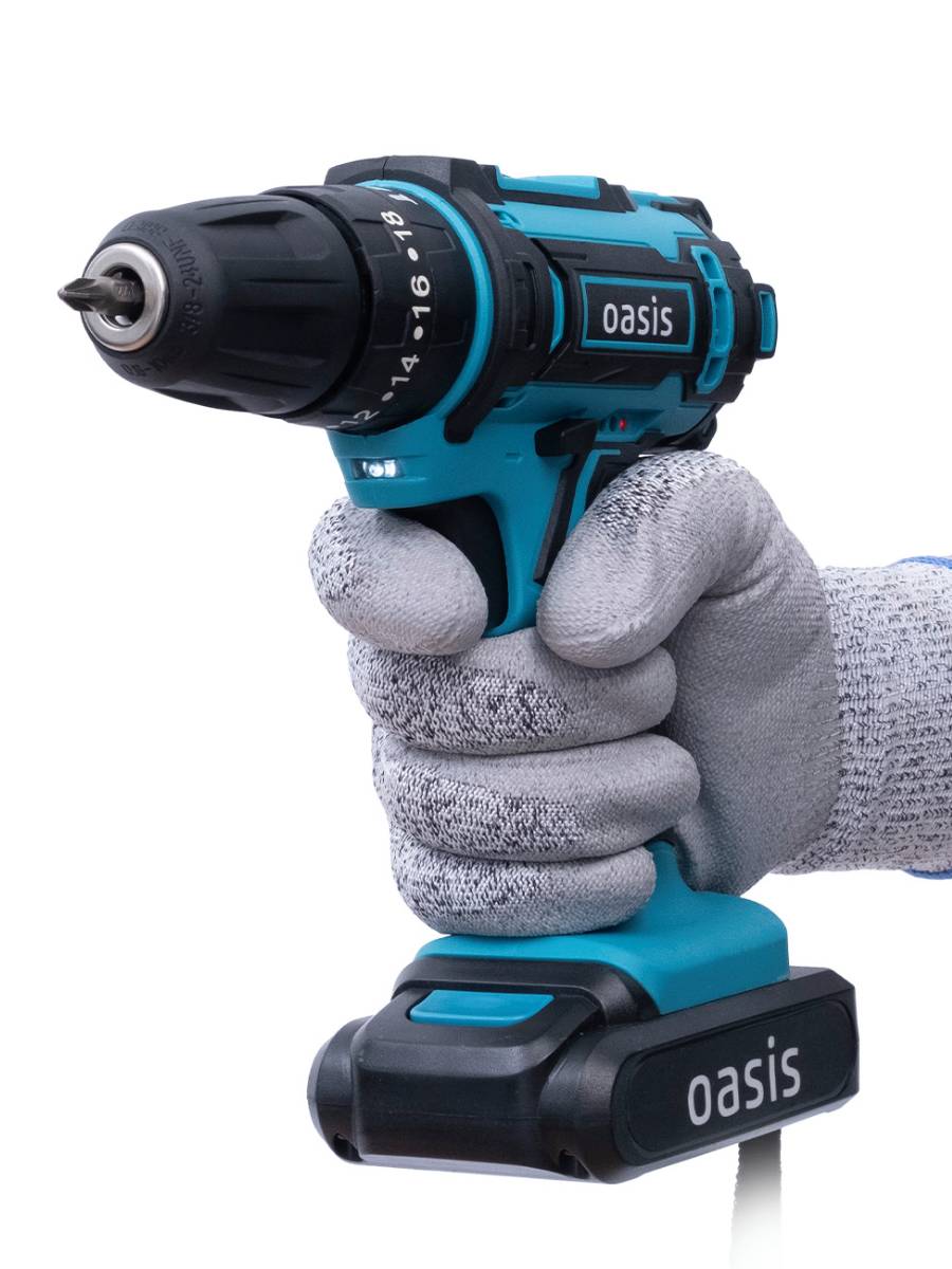 Аккумуляторный шуруповерт Oasis ASU-18S (Blue) купить в интернет-магазине icover