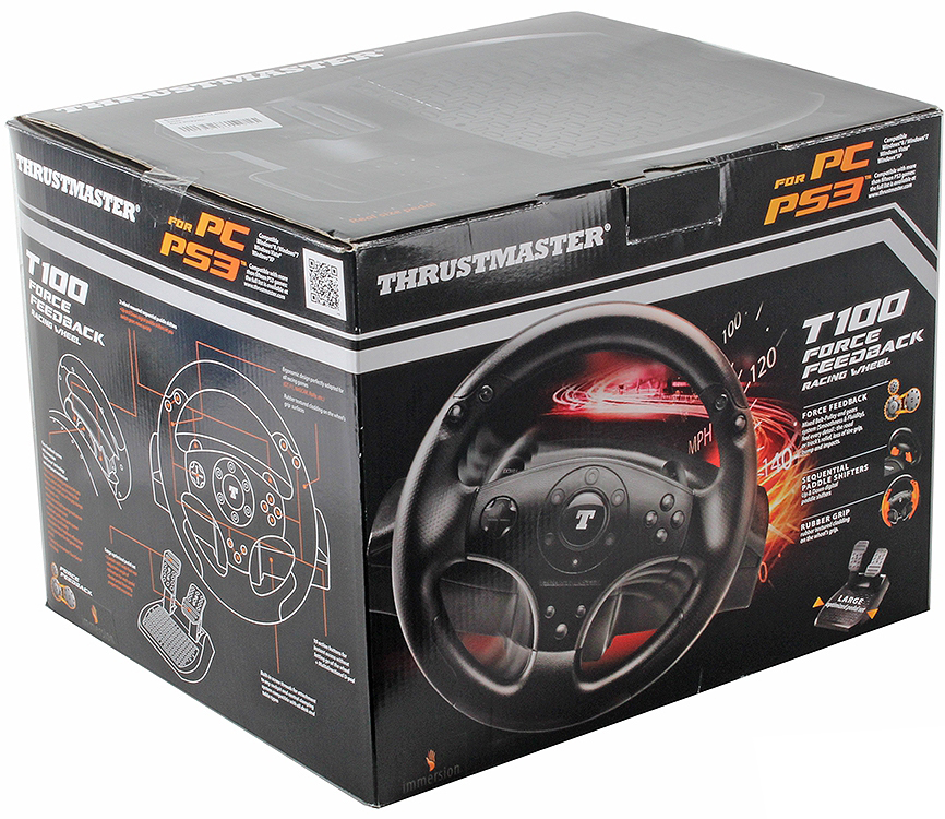Купить thrustmaster t100 ffb racing - рулевая система для pc/ps3 (black) в Москве. В нашем каталоге интернет-магазина icover.ru вы можете ознакомиться с ценами, подробным описанием, фотографиями и техническими характеристиками. Низкие цены. Высокое качество. Доставка по России. Заказать товары по телефону +7(495)229-39-50 ThrustMaster T100 FFB Racing - рулевая система для PC/PS3 (Black) купить в интернет-магазине icover