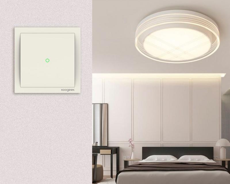 Умный выключатель Koogeek One Gang Switch KH01CN для Apple Homekit (White) купить в интернет-магазине icover