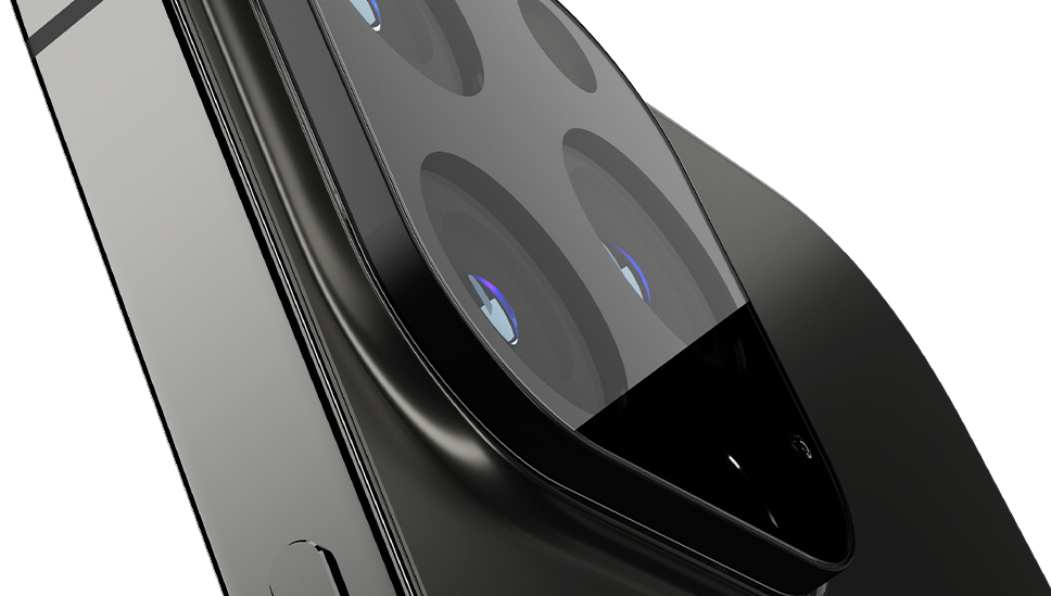 Защитное стекло Spigen Glas tR Optik (AGL03381) для камеры iPhone 13 Pro/13 Pro Max (Black) купить в интернет-магазине icover
