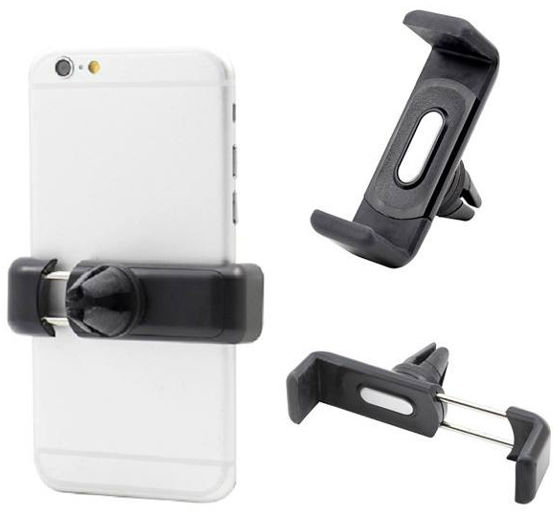 Держатель в дефлектор Hirvi Universal Car Mount Holder 6” для смартфонов (Black) купить в интернет-магазине icover