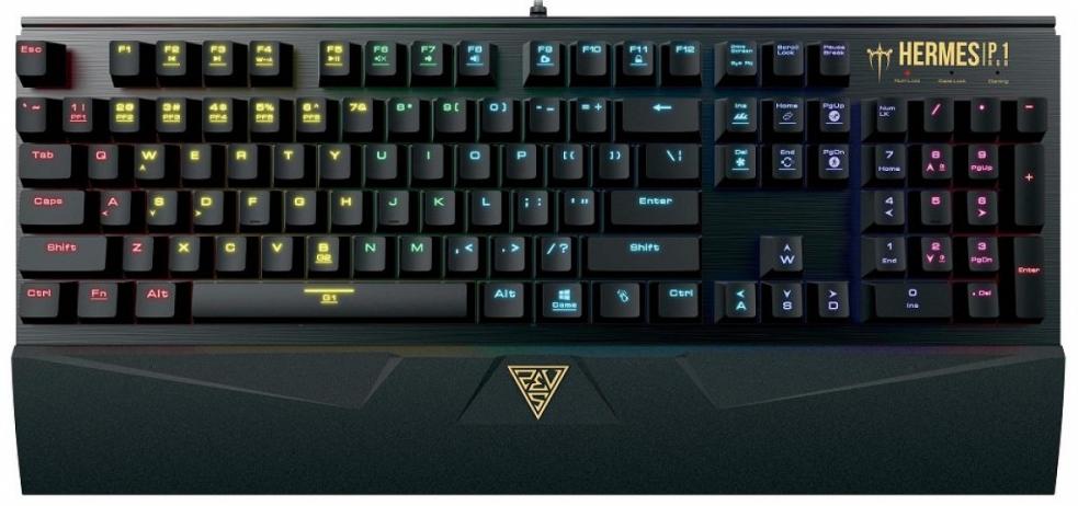

Игровая клавиатура Gamdias Hermes P1 (Black/Black Switches)