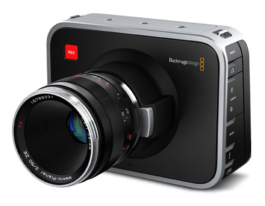 Blackmagic Cinema Camera EF - профессиональная цифровая кинокамера купить в интернет-магазине icover