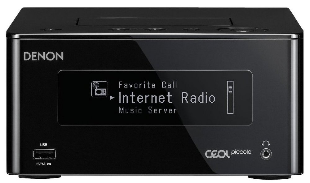 Denon CEOL Piccolo DRA-N4 - сетевой ресивер (High Gloss Black) купить в интернет-магазине icover