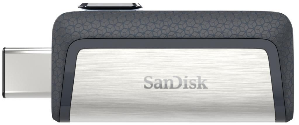 Флеш-накопитель SanDisk Ultra Dual 64Gb USB-C/USB 3.0 SDDDC2-064G-G46 (Silver) купить в интернет-магазине icover