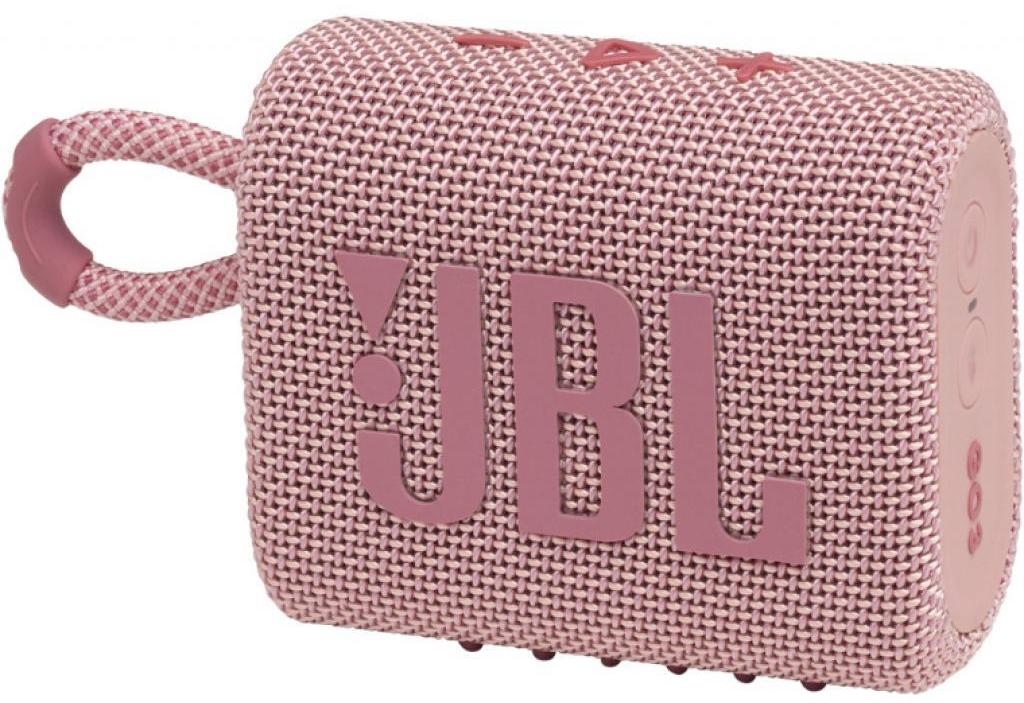 

Портативная акустика JBL Go 3 (Pink)