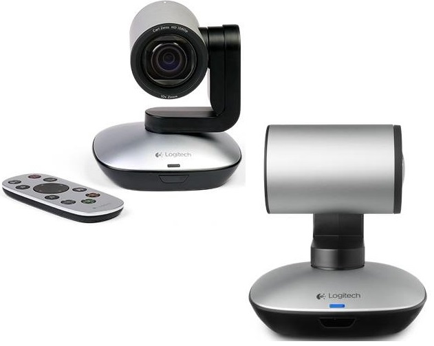 Logitech PTZ Pro Camera V-U0035 (960-001022) - веб-камера с пультом ДУ (Grey/Black) купить в интернет-магазине icover