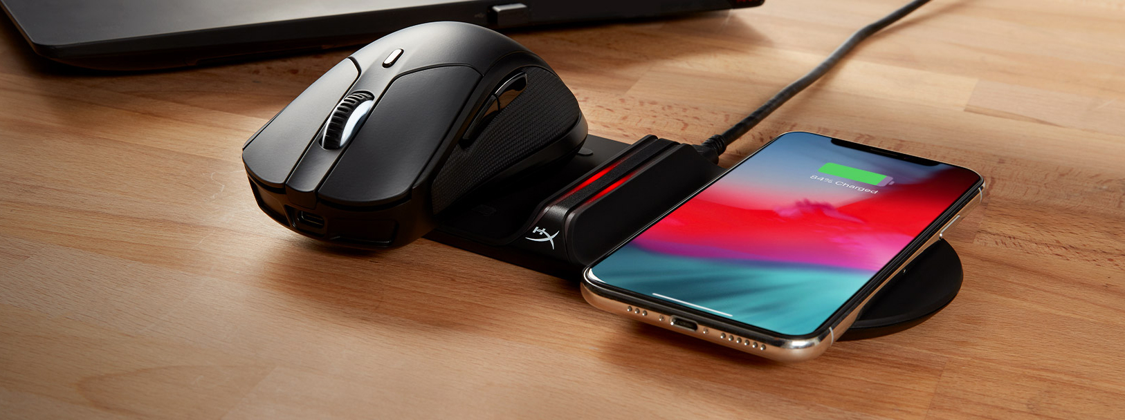 Беспроводная зарядная станция HyperX ChargePlay Base Qi (HX-CPBS-C) купить в интернет-магазине icover