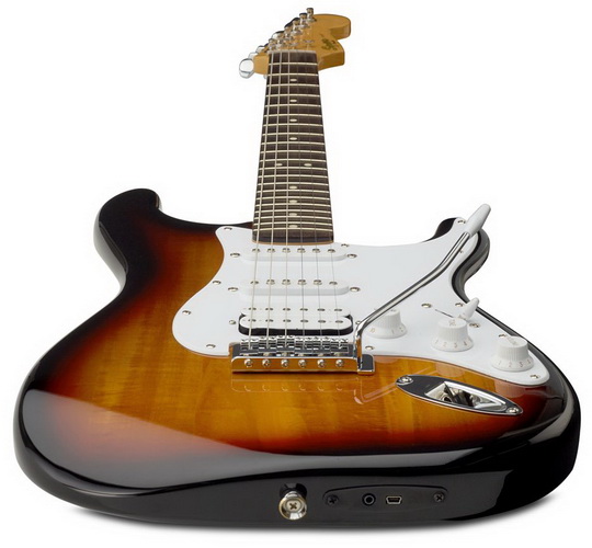 Squier by Fender USB Stratocaster Guitar - гитара с USB-интерфейсом купить в интернет-магазине icover