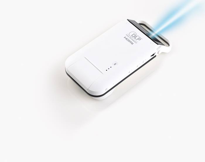 Aiptek MobileCinema i55 - пико-проектор для iPhone 5/5S (White) купить в интернет-магазине icover