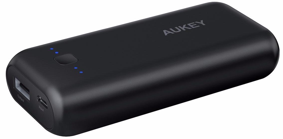 Внешний аккумулятор Aukey 5000 mAh PB-N41 (Black) купить в интернет-магазине icover