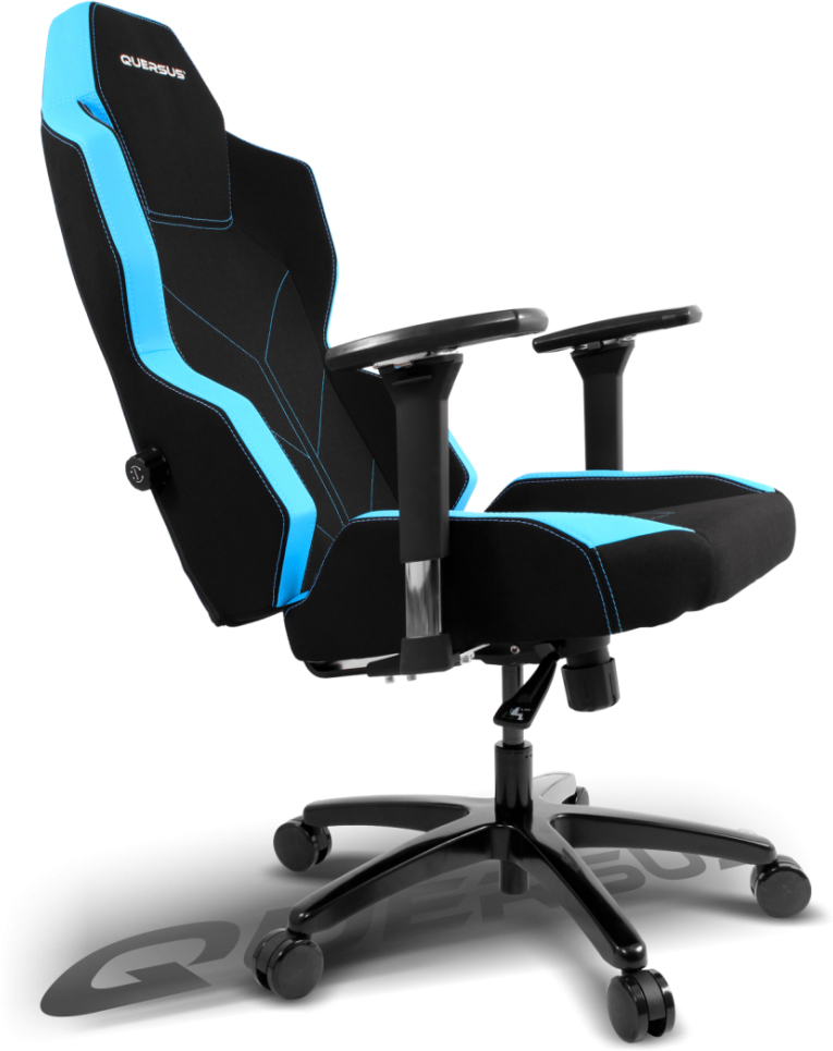 Игровое кресло Quersus Geos G701/XB (Black/Blue) купить в интернет-магазине icover