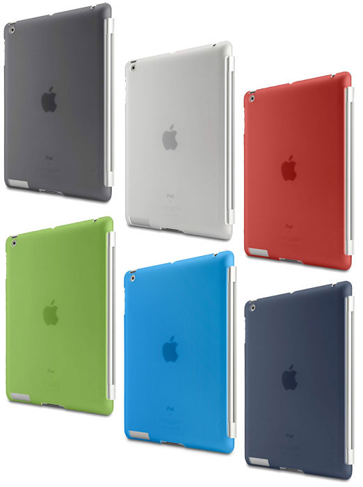 Belkin Snap Shield (F8N744cwC00) - чехол для iPad 2/iPad 3/iPad 4 (Smoke) купить в интернет-магазине icover