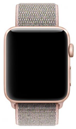 Ремешок COTEetCI W17 Magic Tape (WH5225-FS) для Apple Watch Series 2/3/4 38/40mm (Pink) купить в интернет-магазине icover