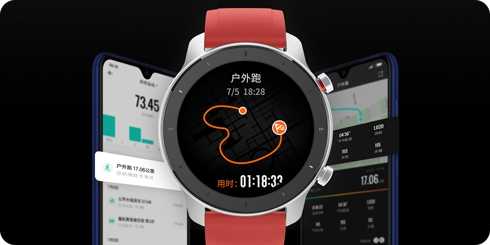 Умные часы Xiaomi Amazfit GTR 42mm EU (Black) купить в интернет-магазине icover