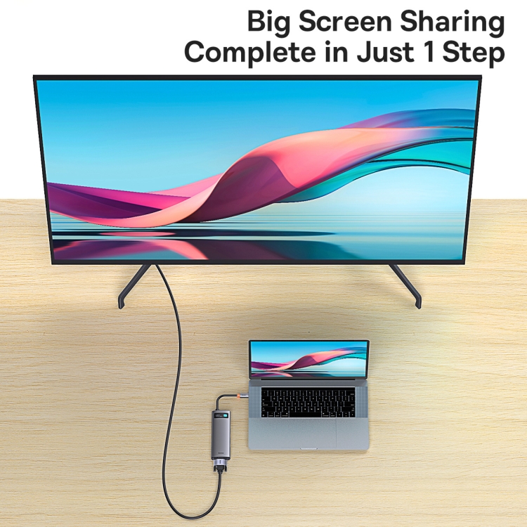 Хаб Baseus Metal Gleam (WKWG040013) 7-in-1 Multifunctional Type-C HUB Docking Station (Gray) купить в интернет-магазине icover