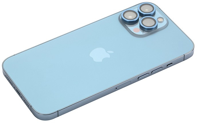 Защитное стекло BlueO Camera ARMOR Lens для камеры iPhone 13 Pro/13 Pro Max (Light blue) купить в интернет-магазине icover
