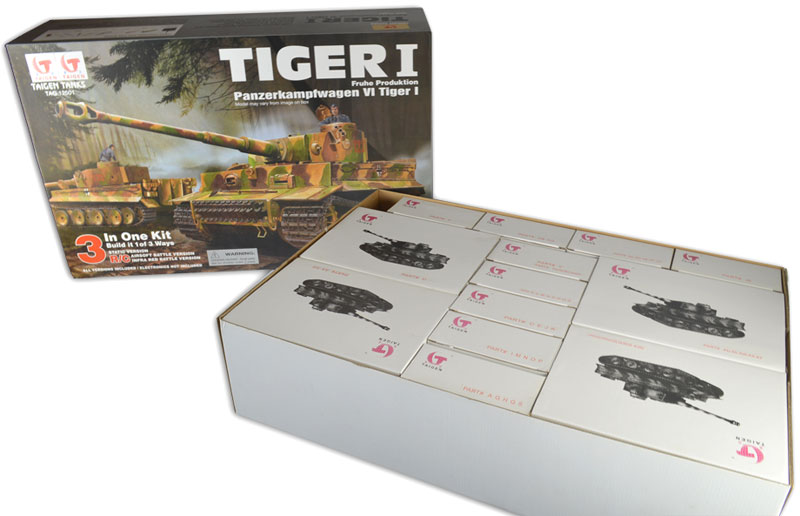 Радиоуправляемый танк Taigen 1:16 German Tiger 1 KIT купить в интернет-магазине icover