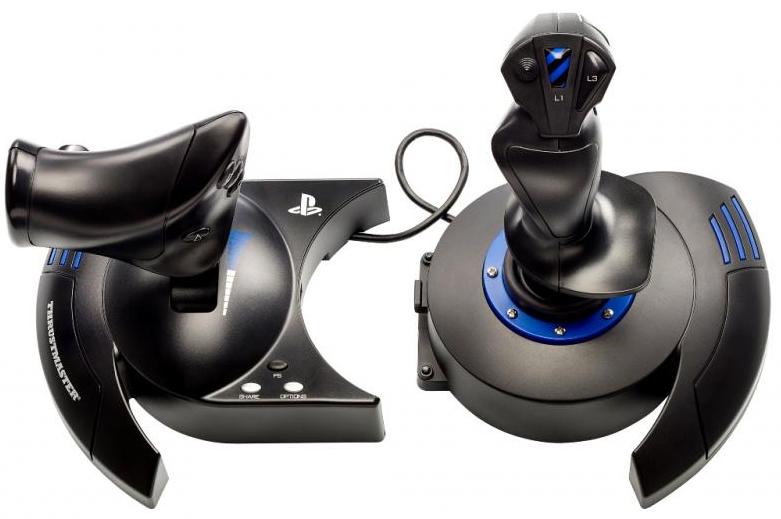 Thrustmaster T-Flight Hotas 4 EMEA War Thunder Pack (4160656) - джойстик (Black) купить в интернет-магазине icover