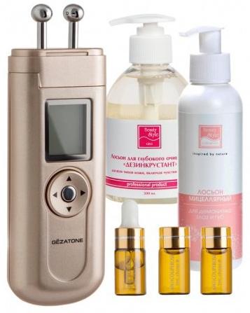 

Косметический набор Gezatone 130GBoxM708 (Gold)