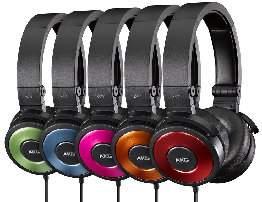 AKG K619 - накладные наушники (Black) купить в интернет-магазине icover