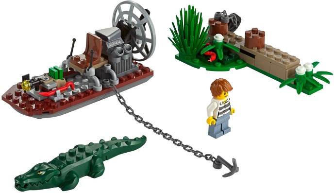 Lego City Swamp Police Station (60069) - участок новой лесной полиции купить в интернет-магазине icover
