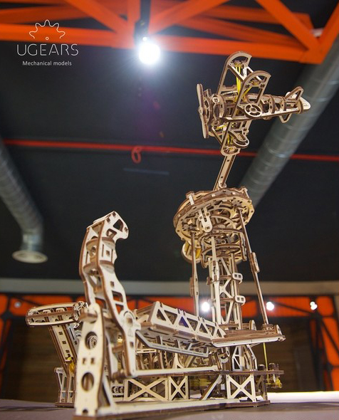 3D-пазл UGears Авиатор (70053) купить в интернет-магазине icover