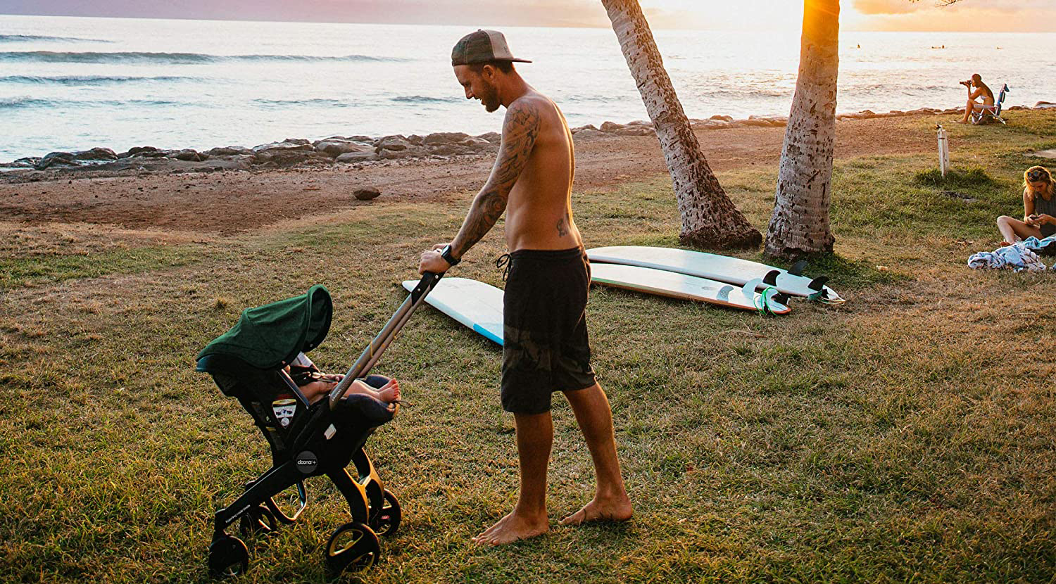 Коляска-автокресло Doona Infant Car Seat 0+ (Nitro Black) купить в интернет-магазине icover